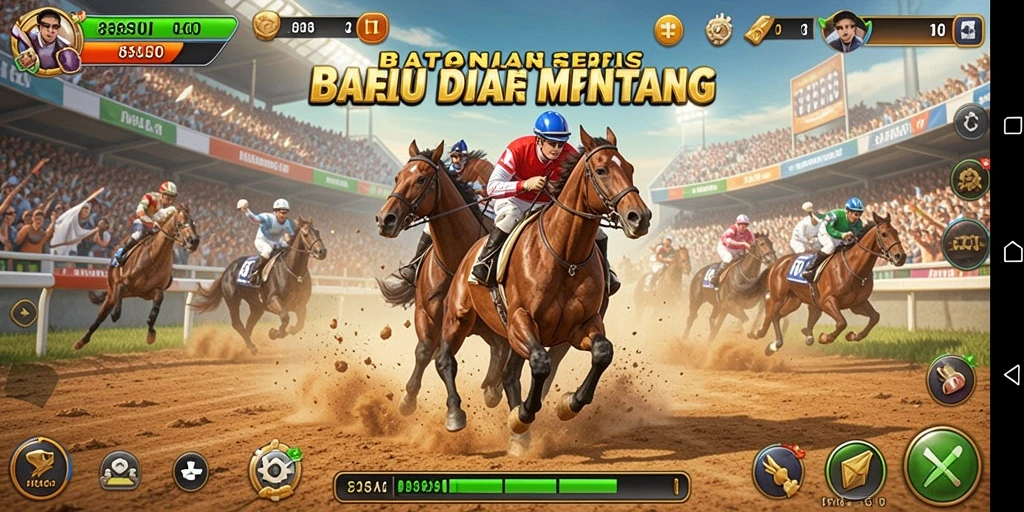 Tampilan menarik dari gameplay balapan di 8368SLOT.