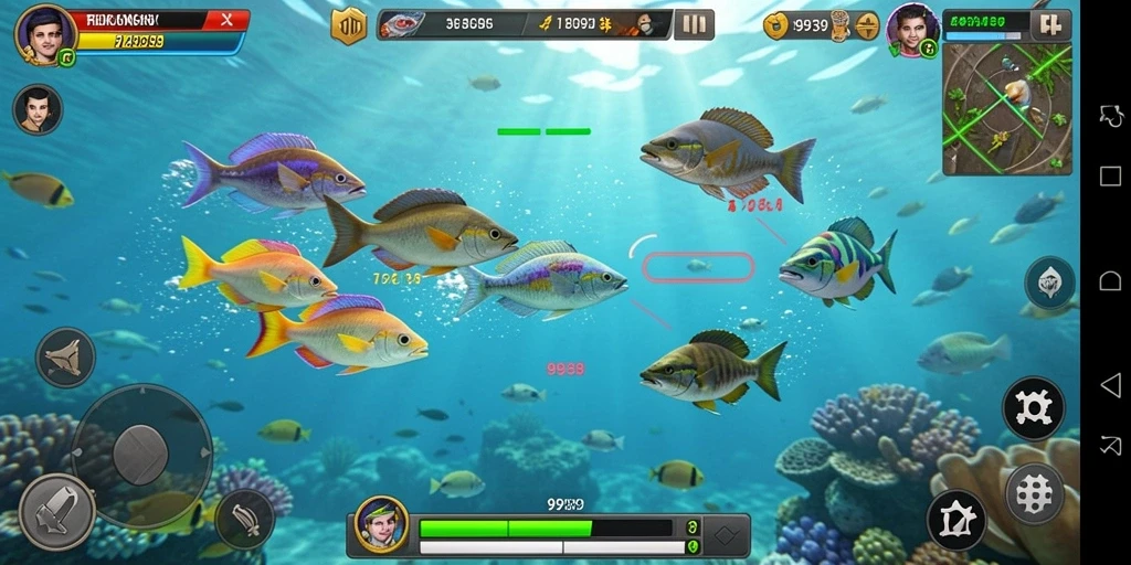 Screenshot gameplay Tembak Ikan yang menarik dari 9939.