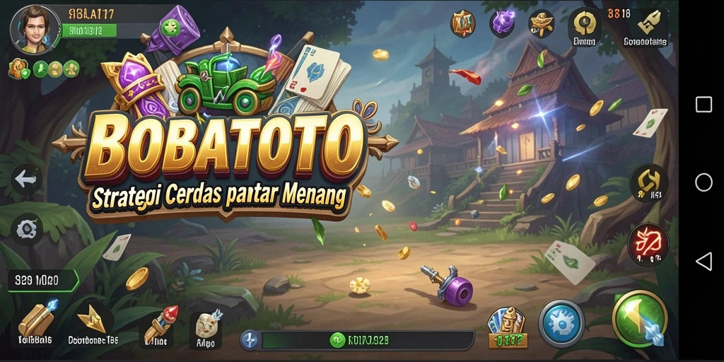 Tampilan gameplay strategi yang seru di BOBATOTO.