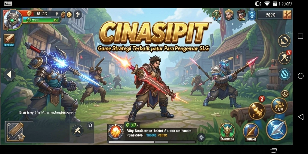 Gameplay menantang dalam CINASIPIT yang memukau.