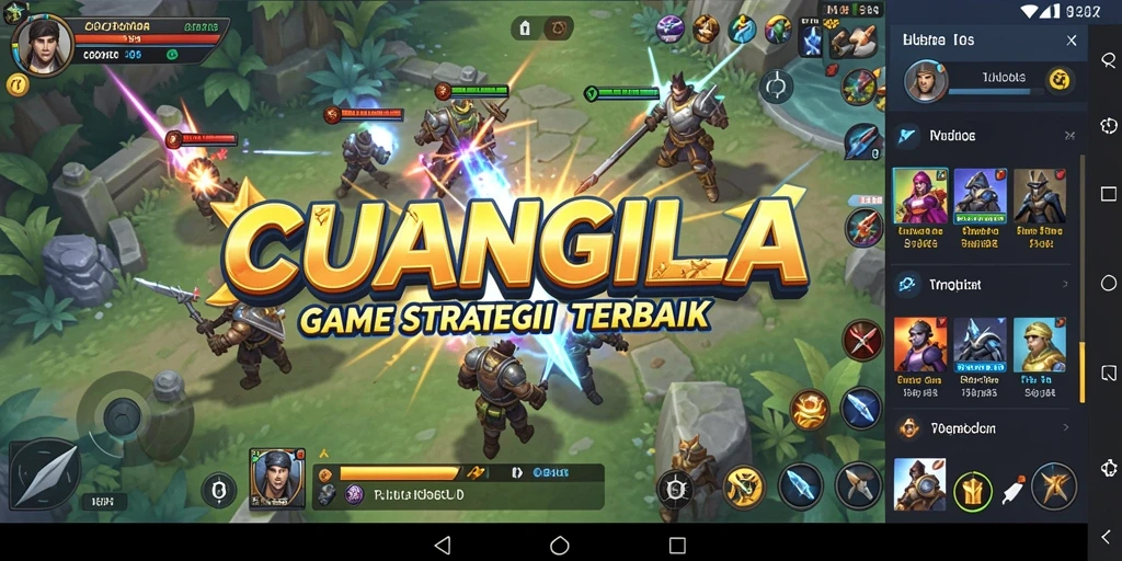 Tampilan gameplay seru dan penuh strategi di CUANGILA.