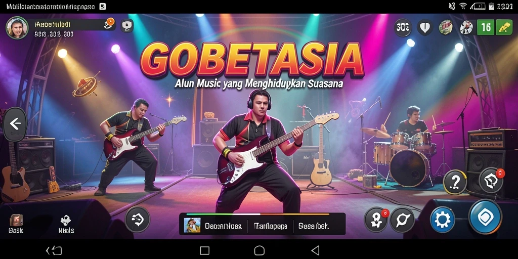 Tampilan gameplay GOBETASIA yang penuh warna dan interaktif.