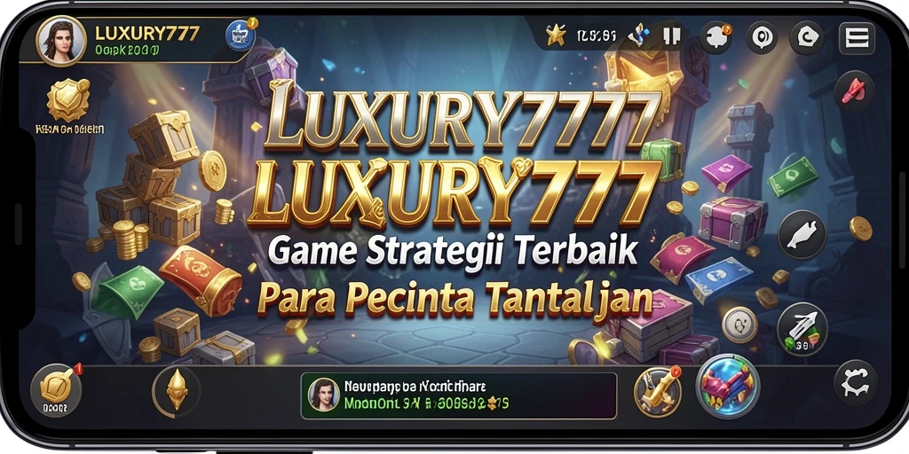 Tampilan seru gameplay LUXURY777 yang memikat dan strategis.