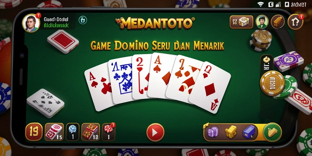 Gameplay seru MEDANTOTO dengan grafis menawan dan interaksi pemain.