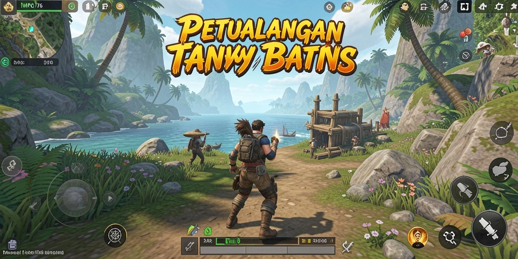 Screenshot MPO76 menampilkan aksi mendebarkan dalam dunia terbuka.