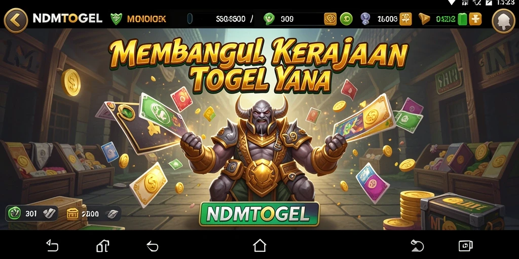 Tampilan gameplay NDMTOGEL dengan elemen Tycoon yang menarik.