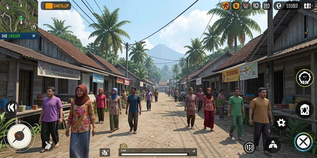 Tampilan menarik dari gameplay RAKYATJP yang interaktif.