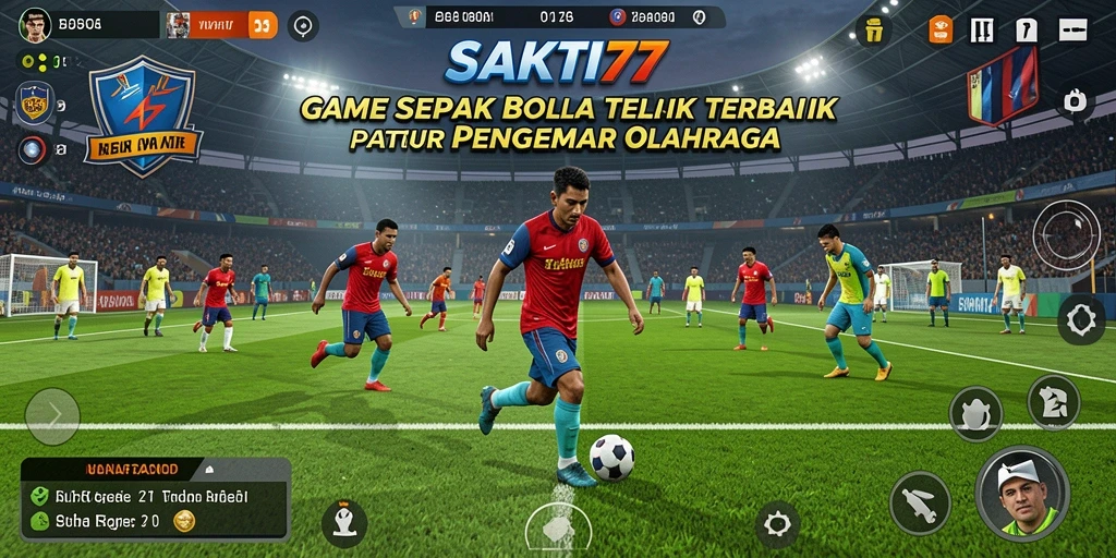 Tampilan gameplay yang menegangkan dalam SAKTI77.