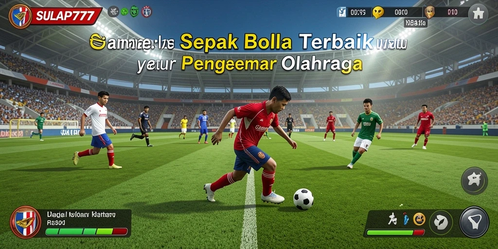 Tampilan menarik dari gameplay sepak bola SULAP777.