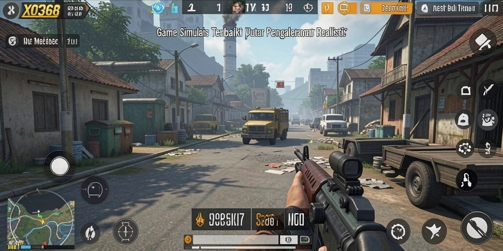 Tangkapan layar utama menunjukkan gameplay mendalam dan interaksi realistis di XO368.
